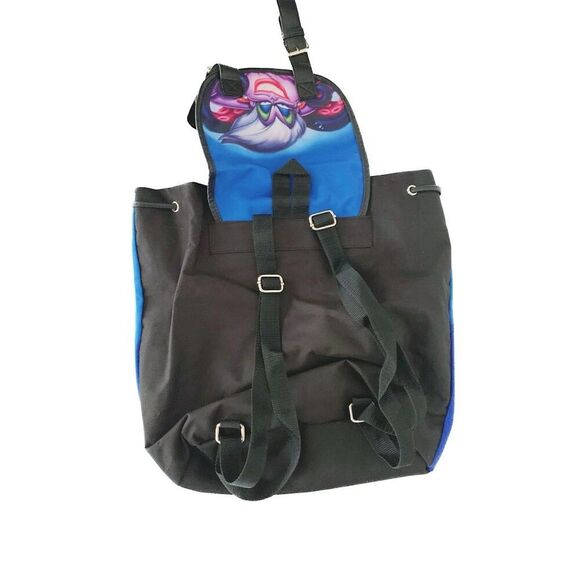 Disney X Loungefly The Little Mermaid Ariel Princess Slouch Backpack Ursula Bag - Picture 3 of 16